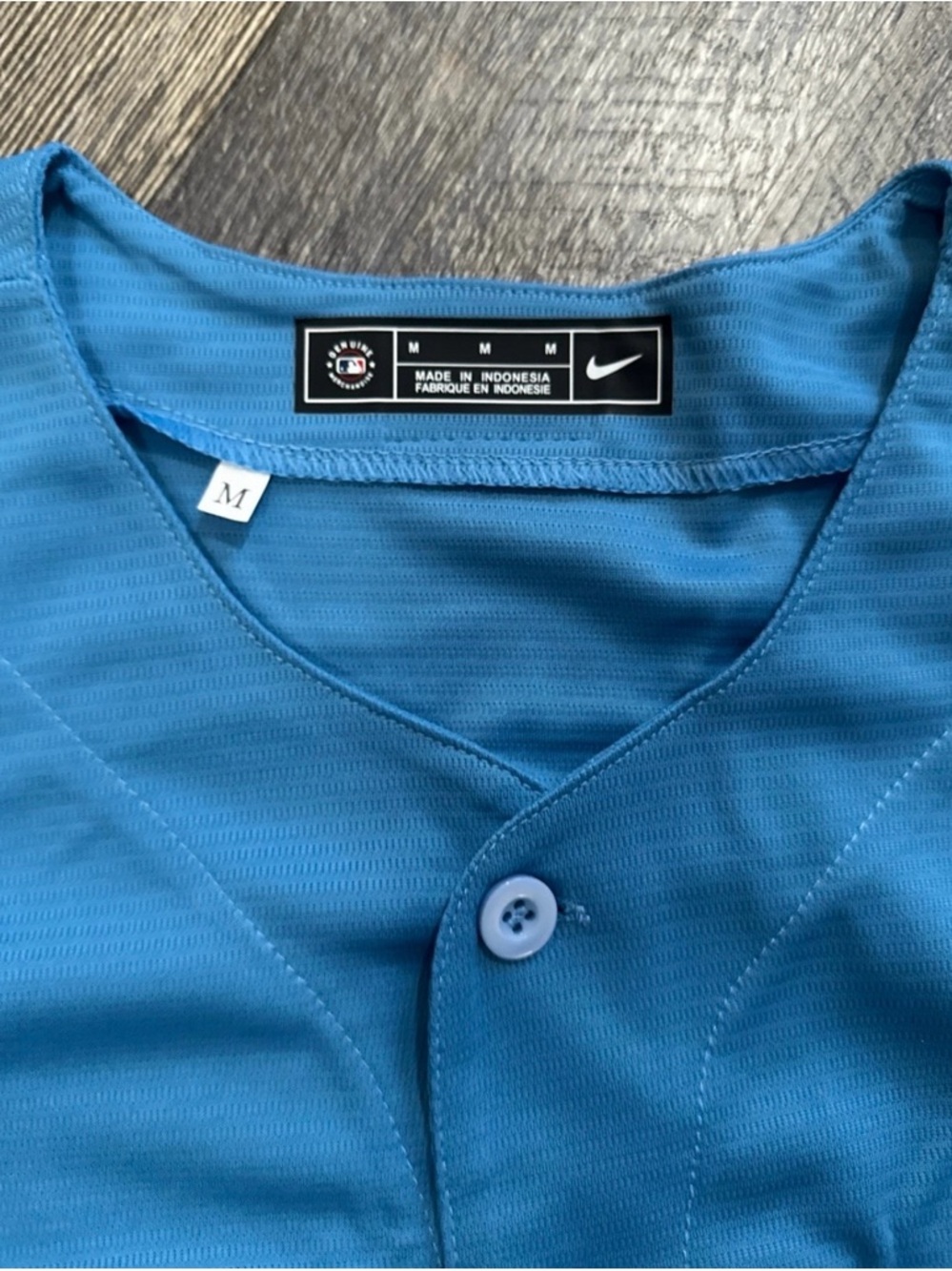 MLB Alcantara #22 Sky Blue and Black Jersey - Picture 3 of 3